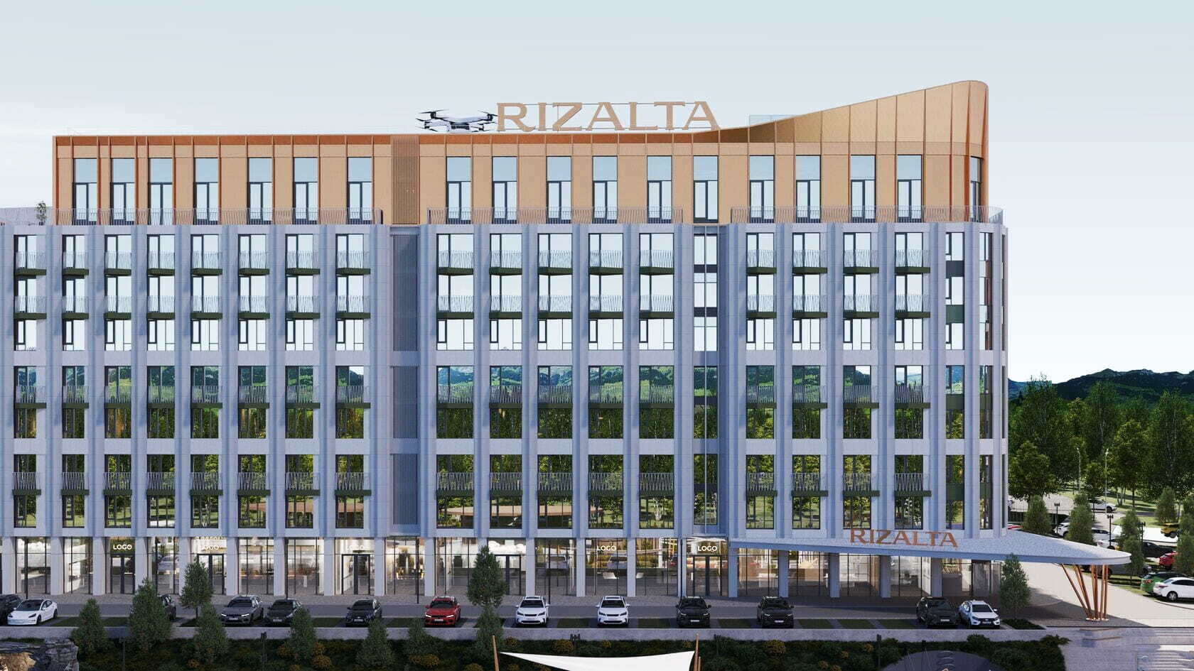Rizalta корпус 2 Апартаменты 24.6 м² - 1976
